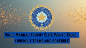 Vinoo Mankad Trophy Points Table: Elite Group Standings, Qualified Teams, Knockout Schedule