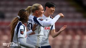 Tottenham Secures Third Place In Women's Super League After Narrow Win Over Brighton