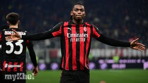 AC Milan Triumphs Over Lazio 1-0 As Rafael Leao's Goal Sends Team To Serie A Summit