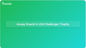 Anvay Dravid Joins Team C for U19 One-Day Challenger Trophy in Hyderabad