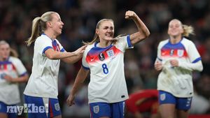 England Dominates China 8-0 As Stanway Scores Hat-Trick In Wiegman's Milestone Match