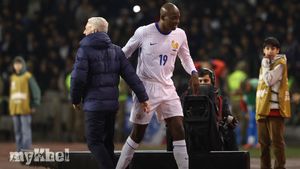 France Overcomes Early Scare To Defeat Azerbaijan 3-1 With Mateta's Goal