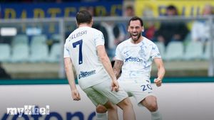 Chivu Credits Coaching Staff For Zielinski's Stunning Goal In Inter's Victory Over Verona