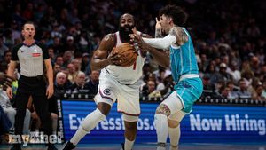 James Harden Scores Franchise-Record 55 Points In Clippers' Victory Over Hornets