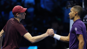 ATP Finals: Sinner overcomes injured Auger-Aliassime in Turin opener