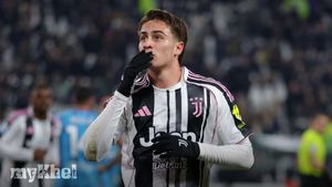 Juventus Triumphs 2-1 Against Cagliari Thanks To Kenan Yildiz's First-Half Brace