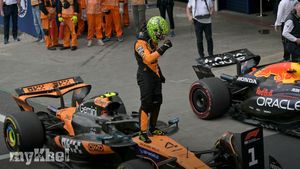 Lando Norris Secures Victory At Brazilian Grand Prix, Extending Championship Lead Over Oscar Piastri