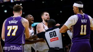 Luka Doncic Embraces Physical Play After Clash With Kris Dunn In Lakers' Victory Over Clippers