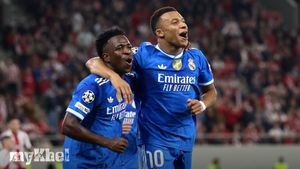 Kylian Mbappe Scores Four Goals In Real Madrid's Dramatic 4-3 Win Against Olympiacos