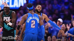 NBA: Thunder Extend Winning Streak To Nine Games While Raptors And Lakers Also Prevail