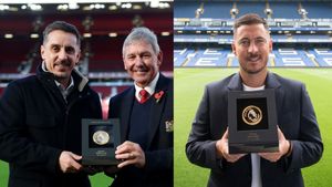Gary Neville, Eden Hazard inducted as Premier League Hall of Fame
