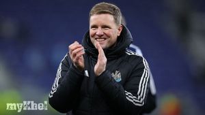 Newcastle United Celebrates Eddie Howe's Birthday With 4-1 Victory Against Everton