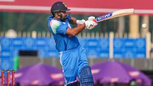 Rohit Sharma creates World Record, topples Shahid Afridi to Hit Most Sixes in ODIs