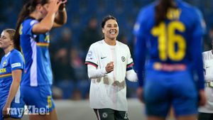 Sam Kerr Confident After Scoring Twice In Chelsea's Champions League Victory