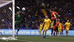 Kazakhstan Holds Belgium To 1-1 Draw As Anarbekov Shines In World Cup Qualifier