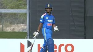 Abhigyan Kundu Creates History With Double Century in U-19 Asia Cup