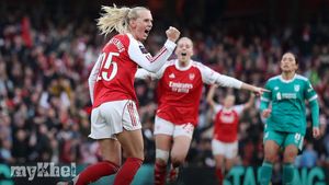 Arsenal Triumphs Over Liverpool 2-1 With Blackstenius' Late Goal At Emirates Stadium