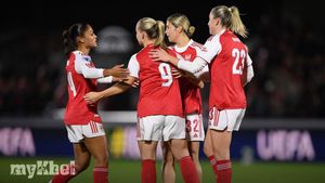Arsenal Women Secure Knockout Phase Spot With 1-0 Victory Over Twente