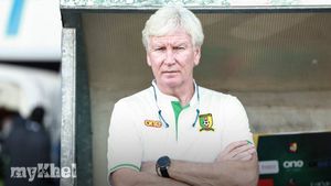 Cameroon Dismisses Manager Marc Brys; Andre Onana Left Out Of AFCON Squad