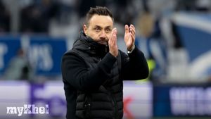 De Zerbi Expresses Desire To Become A Key Coach In Marseille's Football History