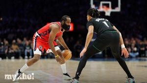 James Harden Surpasses Carmelo Anthony To Move Into 10th On NBA Career Scoring List