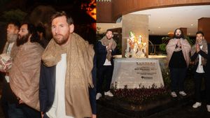 Lionel Messi Visits Vantara, Participates in Traditional Rituals and engages with Wildlife - Watch Photos