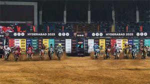 Team Gujarat Trailblazers Leads Season 2 of the Indian Supercross Racing League after Hyderabad Round