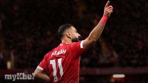 Mohamed Salah Breaks Record For Most Premier League Goal Involvements At Liverpool In Victory Over Brighton