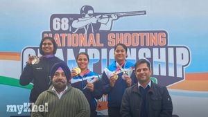 Neeru Dhanda Clinches Womens Trap Gold At The 68th NSCC Shotgun In New Delhi