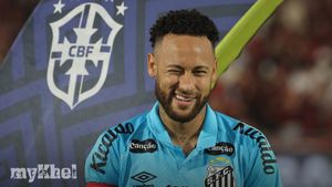 Neymar Scores Hat-Trick To Propel Santos Away From Serie A Relegation Zone