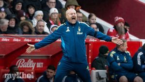 Nottingham Forest Boss Dyche Left Lost For Words By VAR Decision In City Defeat