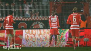 Union Berlin Clinically Defeats RB Leipzig 3-1, Impacting Title Hopes
