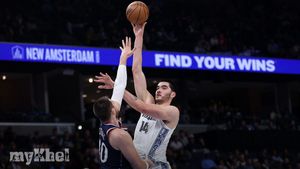 Zach Edey Of Memphis Grizzlies Out For One Month With Left Ankle Injury