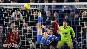 Brighton Vs Bournemouth Kostoulas Overhead Kick Earns Point In Stoppage-Time Thriller