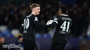Chelsea Palmer Shines As Joao Pedro Doubles To Seal Napoli Win In Champions League