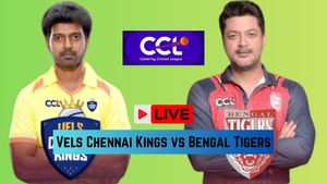 Vels Chennai Kings vs Bengal Tigers Highlights: Rahul Stars as Tigers Win Thrilling Clash via Super Over