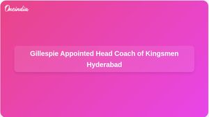 Jason Gillespie Returns to Pakistan Cricket as Head Coach of Kingsmen Hyderabad Franchise
