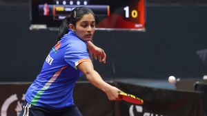 WTT Feeder Vadodara 2026: Divyanshi, Syndrela advance to Women's Singles Round of 16; Priyanuj thrashes Iranian Shams