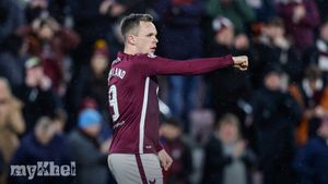 Hearts Extend Six-Point Lead In Scottish Premiership As Celtic Edge Falkirk