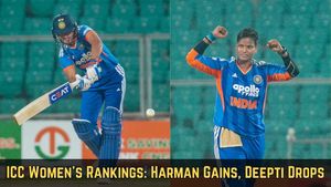 ICC Women's Rankings: Harmanpreet Kaur Climbs, Deepti Sharma Loses T20I Bowling Top Spot