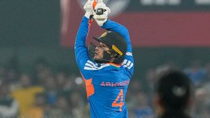 IND vs NZ Stats: Abhishek Sharma Smashes 14-Ball Fifty in Fastest Home T20I Chase