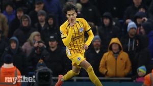 Manchester City Held To 1-1 By Brighton As Title Bid Loses Ground