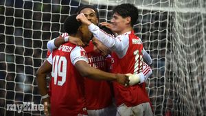 Martinelli Nets Hat-trick As Arsenal Cruise Past Portsmouth In FA Cup