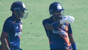 Hardik Pandya Turns the Tide With Explosive 133 in Baroda’s Fightback