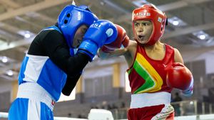 Senior National Boxing: Nikhat Zareen, Pawan Bartwal, Sumit register dominant wins to reach quarterfinals