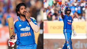 IND vs NZ: KL Rahul’s Unique Celebration Steals the Spotlight After Gritty Rajkot Hundred! What's The Meaning Behind It?