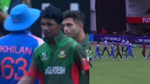 India-Bangladesh Players Spotted Shaking Hands After Toss Controversy In U19 World Cup Match