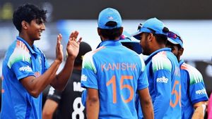 India Crush New Zealand by 7 Wickets, Extend Winning Run in U19 World Cup