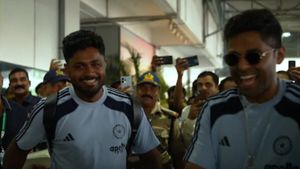 IND vs NZ 5th T20I: Suryakumar Yadav's ‘Don’t Disturb Chetta’ Moment For Sanju Samson Steals Spotlight as India Reach Kerala