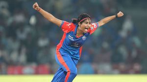 Delhi Capitals' Uncapped Nandini Sharma Claims Historic Hat-trick and Fifer Against Gujarat Giants in WPL 2026 Thriller